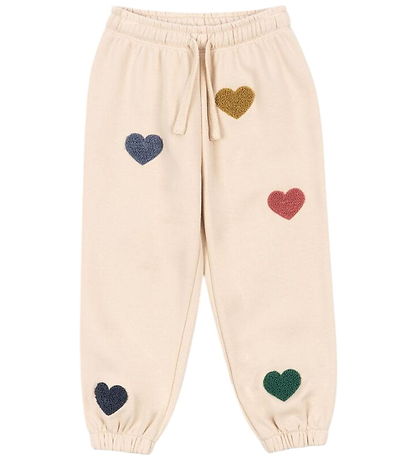 Pantalon de Jogging Konges Sløjd - Lou Terry - Multi Heart Pantalon de Jogging Konges Sløjd - Lou Terry - Multi Heart