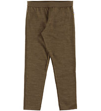 Joha Leggings - Wool/Silk - Brown Melange Joha Leggings - Wool/Silk - Brown Melange