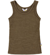 Joha Undershirt - Wool/Silk - Brown Melange Joha Undershirt - Wool/Silk - Brown Melange