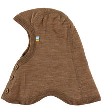 Joha Balaclava - Wool - 2-layer - Warm Brown Joha Balaclava - Wool - 2-layer - Warm Brown
