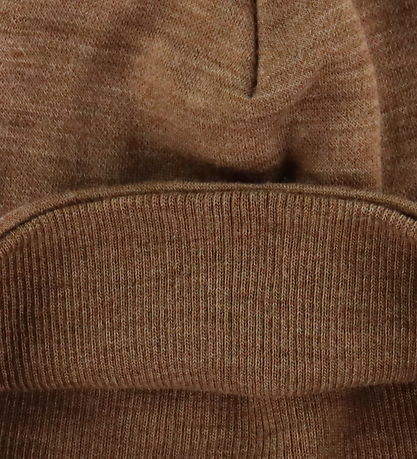 Joha Beanie - Wool - 2-layer - Warm Brown
