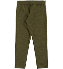 Joha Leggings - Wool - Moss Green Joha Leggings - Wool - Moss Green