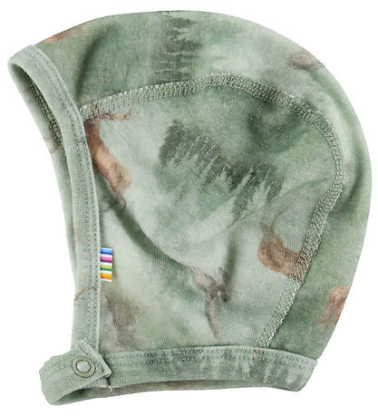 Joha Baby Hat - Wool - Green w. Forest Joha Baby Hat - Wool - Green w. Forest