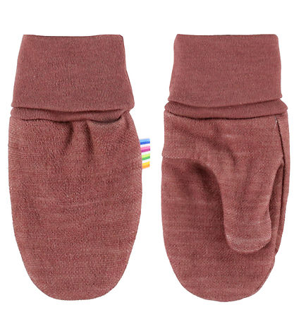 Moufles av. Pouce Joha - Laine/Bambou - Foncé Rose Moufles av. Pouce Joha - Laine/Bambou - Foncé Rose