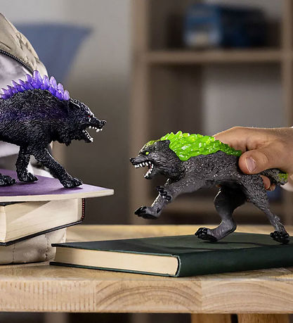 Schleich Eldrador Creatures - Granite Wolf vs. Shadow Wolf - 722 Schleich Eldrador Creatures - Granite Wolf vs. Shadow Wolf - 722