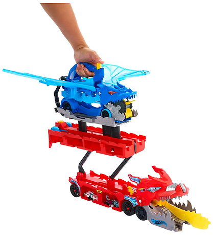 Hot Wheels Play Set - City Ultimate Dual Dragon Transporter