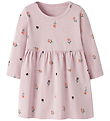 Name It Kleid - NbfVandora - Brüniert Lilac/Blumen Name It Kleid - NbfVandora - Brüniert Lilac/Blumen