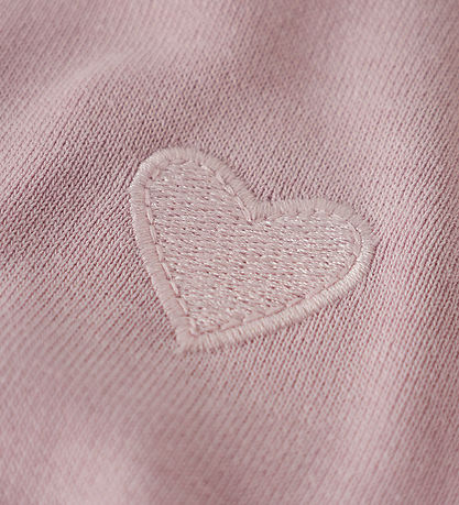 Name It Sweatshirt - NmfVima - Burnished Lilac/Heart Embroidery Name It Sweatshirt - NmfVima - Burnished Lilac/Heart Embroidery