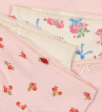 Konges Sløjd Knickers - 5-Pack - Pink/Beige