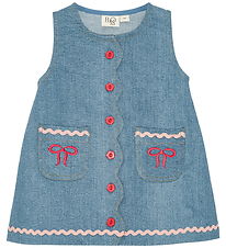 Flöss Spencer - Haselnussbraun - Denim - Mid Blue Spülen Flöss Spencer - Haselnussbraun - Denim - Mid Blue Spülen