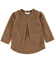 Joha Blouse - Wool - Warm Brown Joha Blouse - Wool - Warm Brown