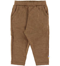Joha Trousers - Wool - Warm Brown Joha Trousers - Wool - Warm Brown