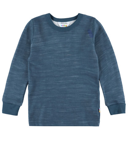 Joha Blouse - Wol/Bamboe - Dark Denim Joha Blouse - Wol/Bamboe - Dark Denim