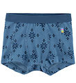 Joha Boxershorts - Wol/Katoen - Blauw m. Sneeuwvlokken Joha Boxershorts - Wol/Katoen - Blauw m. Sneeuwvlokken