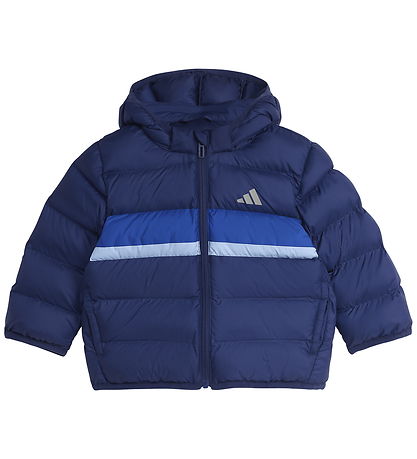adidas Performance Puffer Jacket - Dark Blue/Royal Blue/Glow Blu