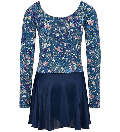 Hummel Gymsuit - HmlJR Mix Gym - Dress Blues/Riverside Hummel Gymsuit - HmlJR Mix Gym - Dress Blues/Riverside