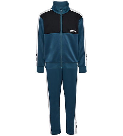 Hummel Tracksuit - HmlJR Colorblock - Strargazer