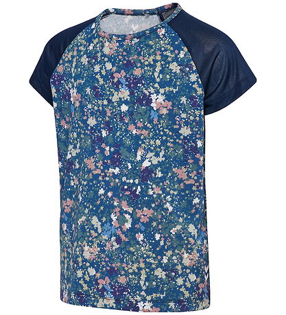 Hummel T-shirt - HmlJR Mix - Dress Blues/Riverside Hummel T-shirt - HmlJR Mix - Dress Blues/Riverside