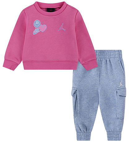 Jordan Sweat Set - Cobalt Bliss Heather