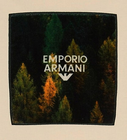 Emporio Armani T-shirt - French Oak w. Print Emporio Armani T-shirt - French Oak w. Print