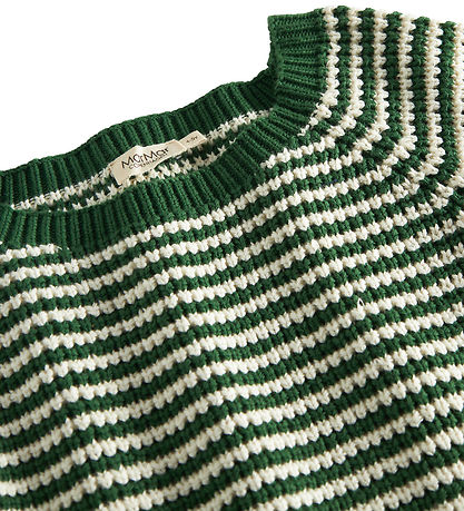 MarMar Blouse - Knitted - Turin - Garden Green Stripe
