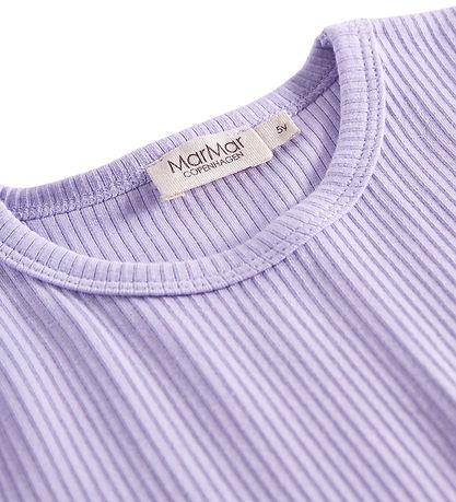 MarMar Blouse - Rib - Plain - Soft Lavender
