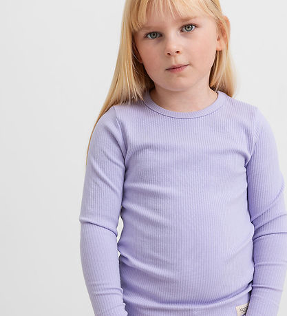 MarMar Blouse - Rib - Plain - Soft Lavender
