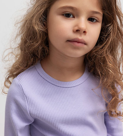 Blouse MarMar - Rib - Plain - Soft Lavender Blouse MarMar - Rib - Plain - Soft Lavender