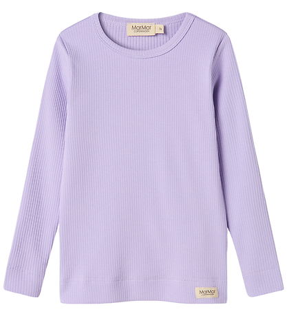 Blouse MarMar - Rib - Plain - Soft Lavender Blouse MarMar - Rib - Plain - Soft Lavender