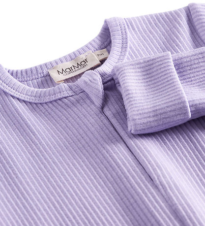 MarMar Jumpsuit - Rib - Rompy Zip - Soft Lavender