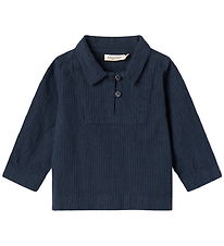 MarMar Overhemd - Tovas - Dark Blue Stripe