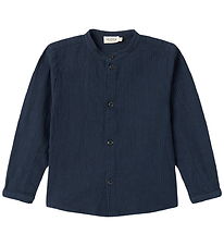 MarMar Overhemd - Torben - Dark Blue Stripe