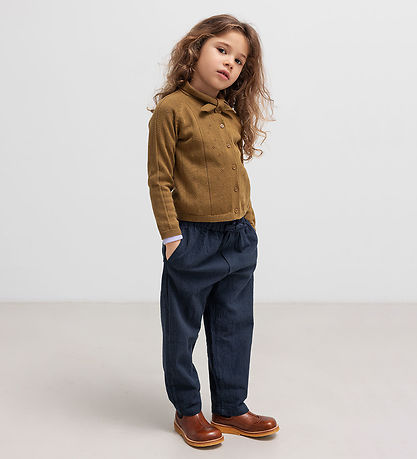 MarMar Trousers - Plano - Dark Blue Stripe