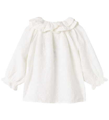 MarMar Blouse - Tonello - White w. Bows