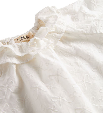 MarMar Blouse - Tonello - White w. Bows