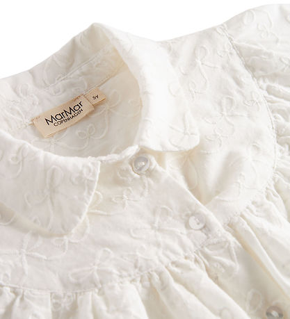 MarMar Shirt - Trissa - White w. Bows