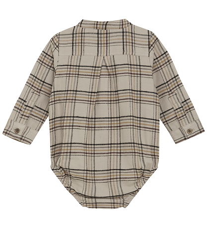 Minymo Hemdbody l/ä - Oxford Tan