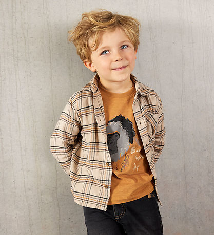 Minymo Hemd - Oxford Tan Minymo Hemd - Oxford Tan