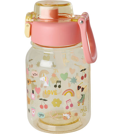 Rice Drinkfles - 700 ml - Unicorn Love - Roze/Geel