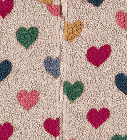 Konges Sløjd Fleece Jacket - Jody Teddy - Bon Coeur Coloré