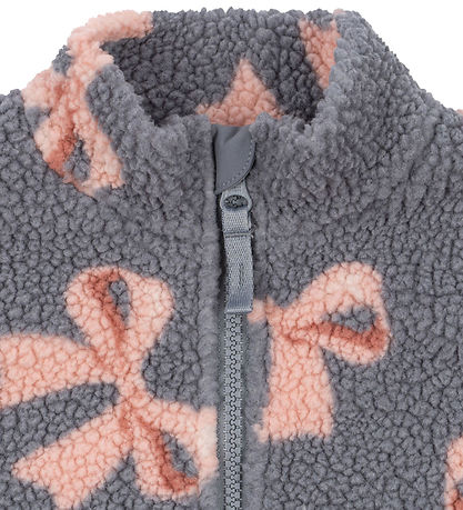 Konges Sløjd Fleece Jacket - Jody Teddy - Bella Blue Bow Konges Sløjd Fleece Jacket - Jody Teddy - Bella Blue Bow