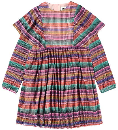 Molo Dress - Pleated - Carina - Jewelery Stripe