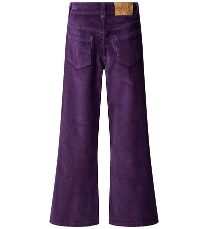 Molo Corduroy Trousers - Aida - Space Purple