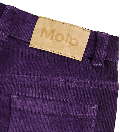 Molo Corduroy Trousers - Aida - Space Purple