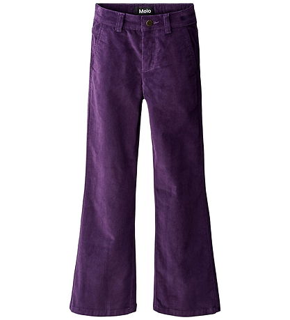 Molo Corduroy Trousers - Aida - Space Purple