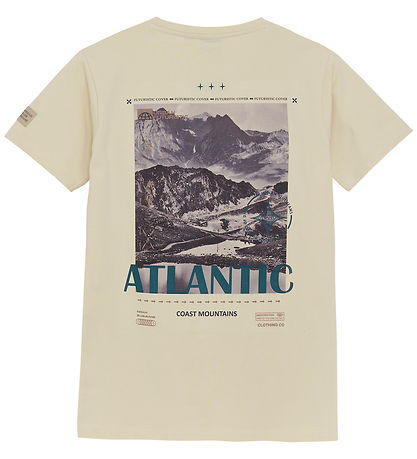 Indian Blue Jeans T-shirt - Sandshell w. Print