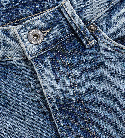 Indian Blue Jeans Jeans - Weite Loose Passform - Medium+ Denim Indian Blue Jeans Jeans - Weite Loose Passform - Medium+ Denim