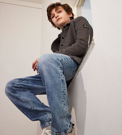 Indian Blue Jeans Jeans - Weite Loose Passform - Medium+ Denim Indian Blue Jeans Jeans - Weite Loose Passform - Medium+ Denim