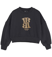 Indian Blue Jeans Sweatshirt - Phantom w. Glitter Indian Blue Jeans Sweatshirt - Phantom w. Glitter