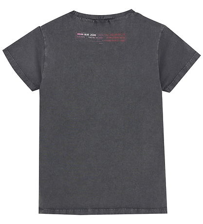Indian Blue Jeans T-shirt - Phantom w. Print Indian Blue Jeans T-shirt - Phantom w. Print